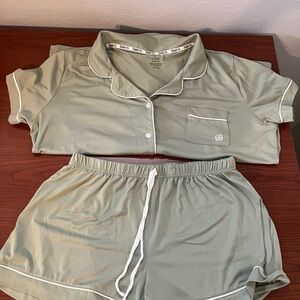 Light Green Pajama Set